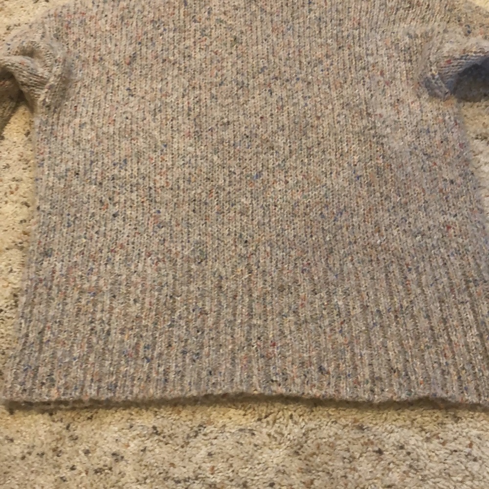 J. Crew Wool Confetti Mock Neck Sweater Size XS - Picture 5 of 13